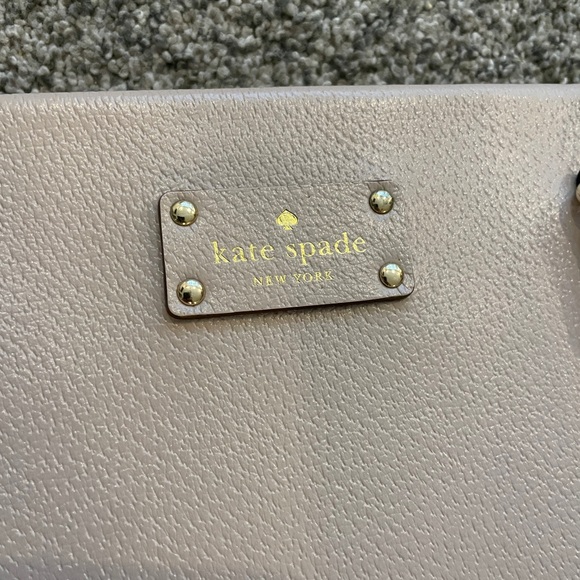 Kate Spade Pink/Beige Tote Bag